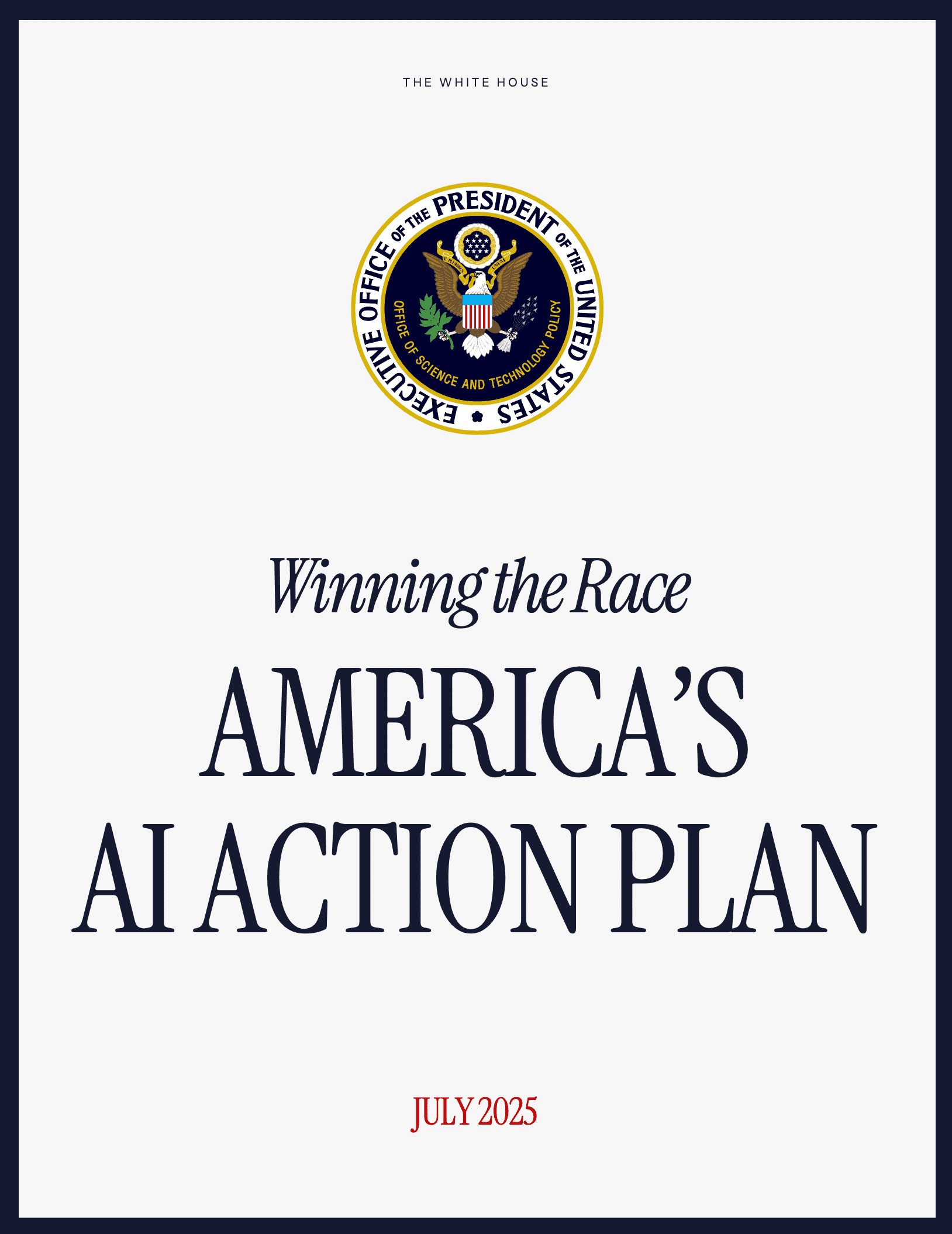 America's AI Action Plan - July 2025